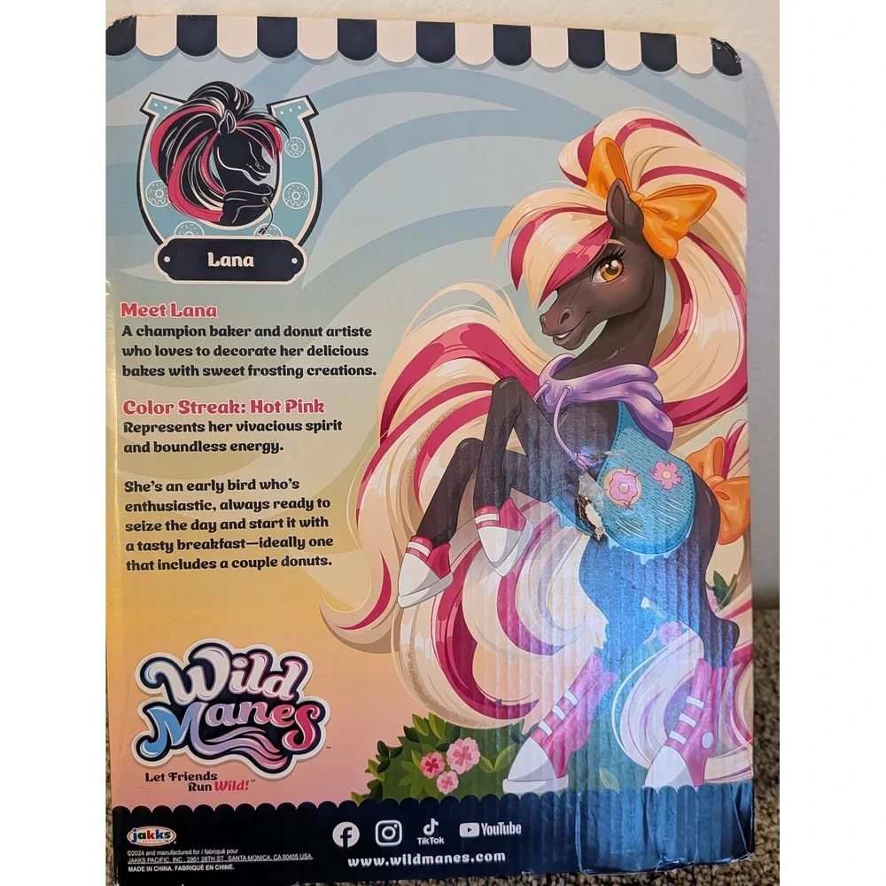 Wild Manes lana donut